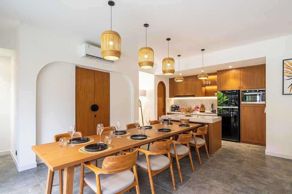 red sunset villa by hombali