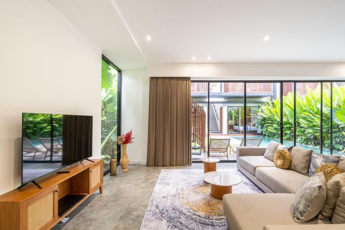 red sunset villa by hombali