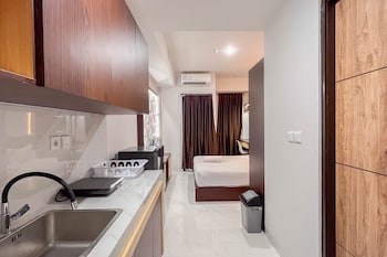 cozy studio apartment delft ciputra makassar