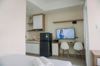 strategic and best deal studio at apartment b residence