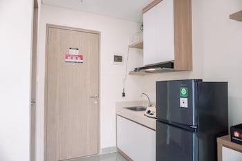 strategic and best deal studio at apartment b residence