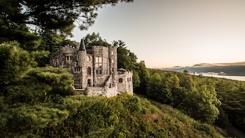 highlands castle overlooking lake george plus 2 other castles