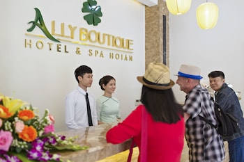 ally beach boutique hotel hoian