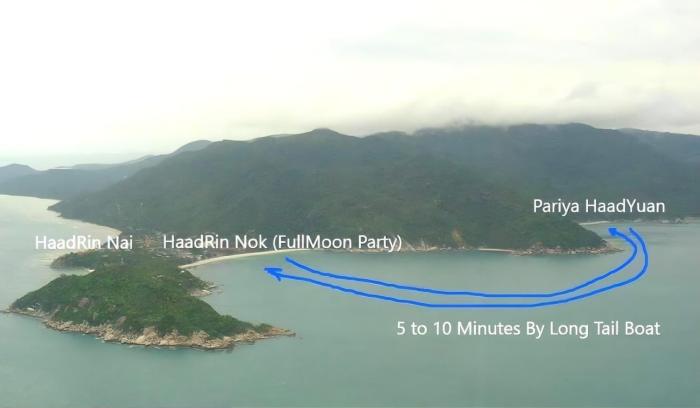 the hideaway pariya haad yuan ko pha ngan