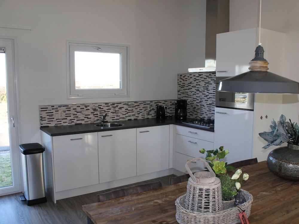 tidy chalet with a dishwasher on the bemelerberg