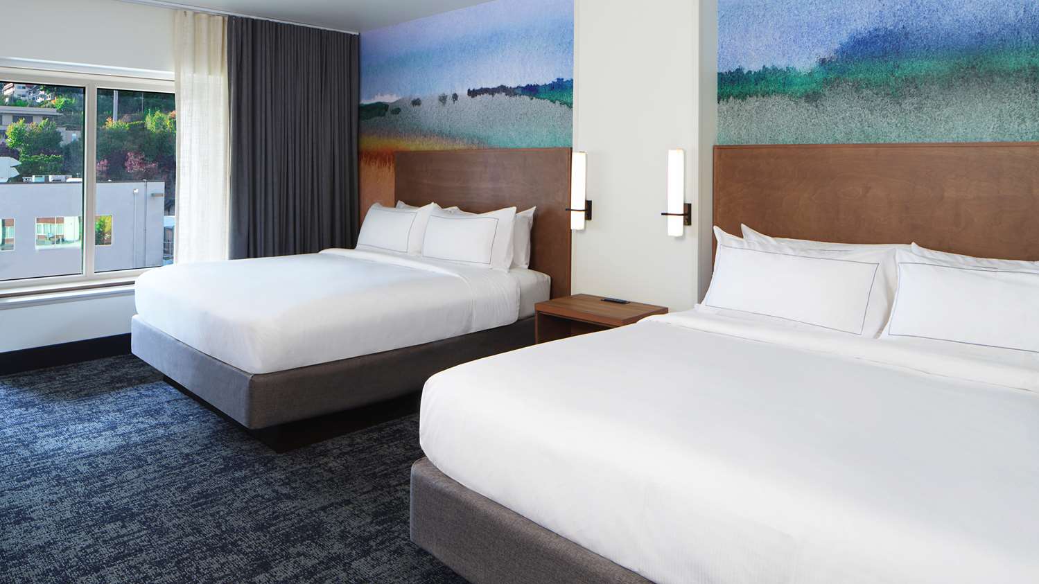 rivers edge hotel portland tapestry collection by hilton