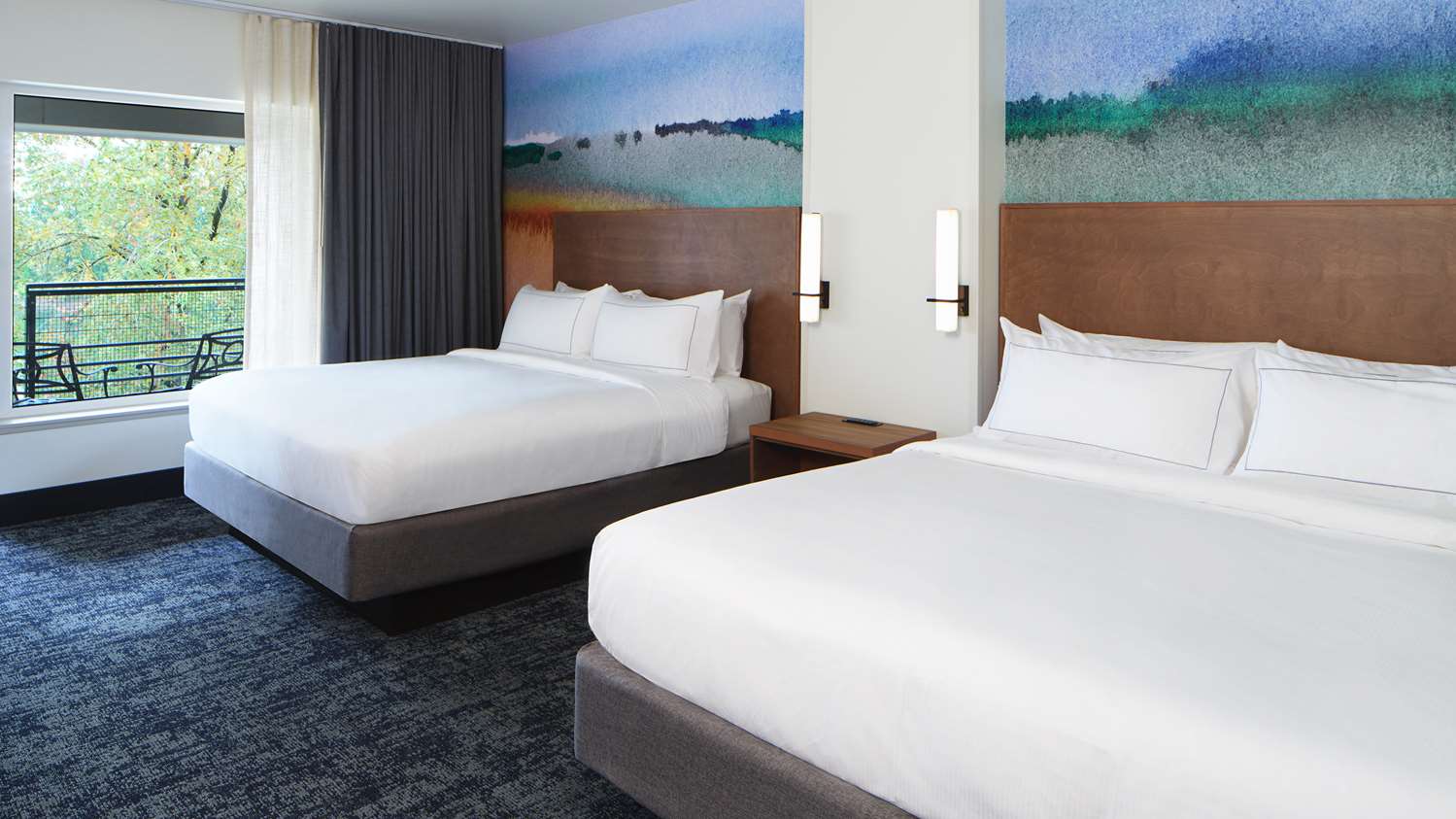 rivers edge hotel portland tapestry collection by hilton