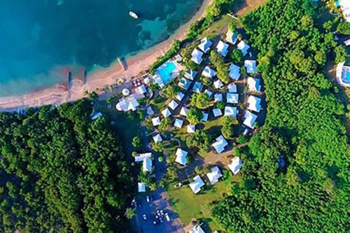 bungalows on the bay