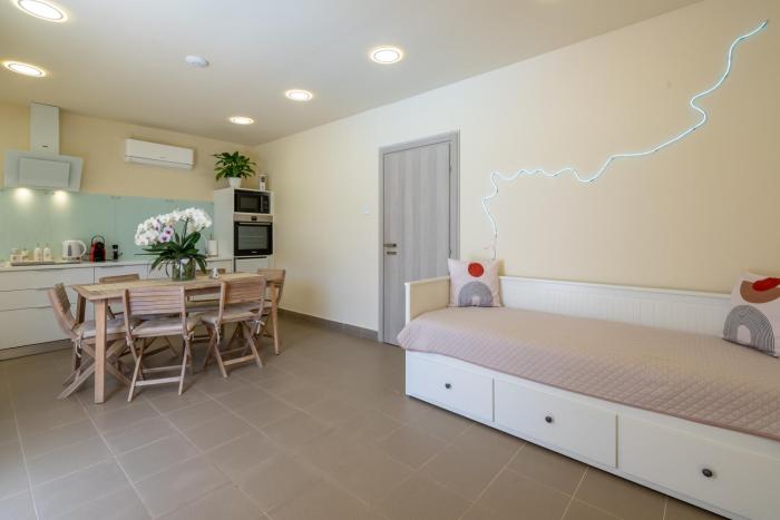 modular bungalows with heated pool artemis greece