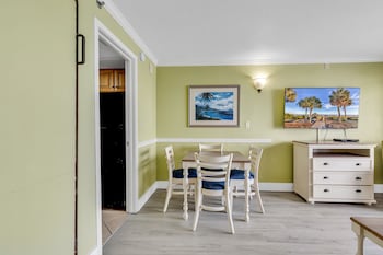 beach front condos located in the caribbean resort with pool and lazy river