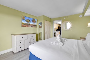 beach front condos located in the caribbean resort with pool and lazy river