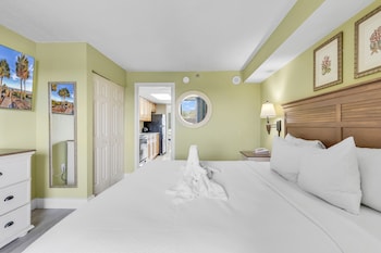 beach front condos located in the caribbean resort with pool and lazy river