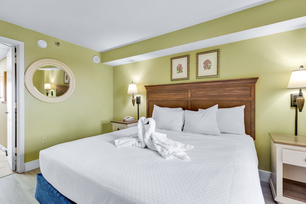 beach front condos located in the caribbean resort with pool and lazy river