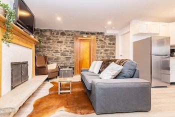modern meets rustic 2 bdrm old quebec
