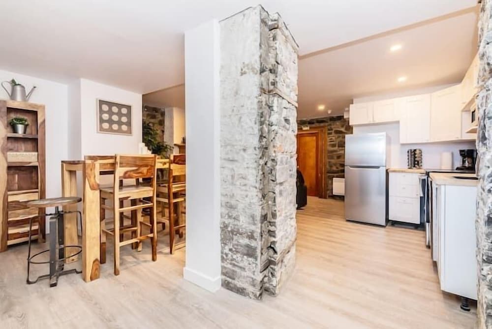 modern meets rustic 2 bdrm old quebec