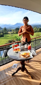 the champuhan villa honeymoon villa with rice field view