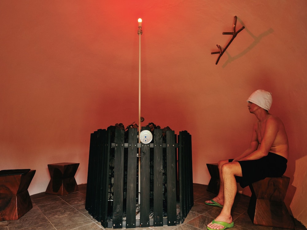 lava sauna and villa