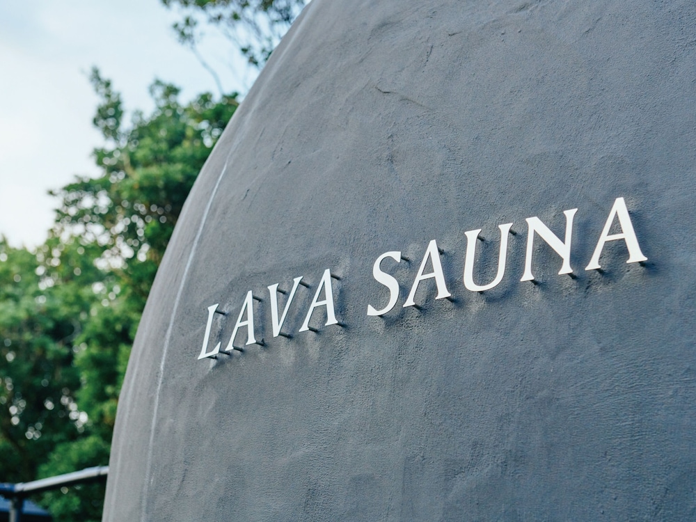 lava sauna and villa