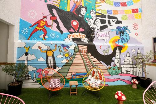 fungi hostal condesa hostel