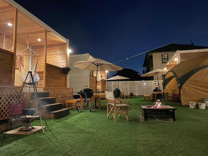 glamping village leaf