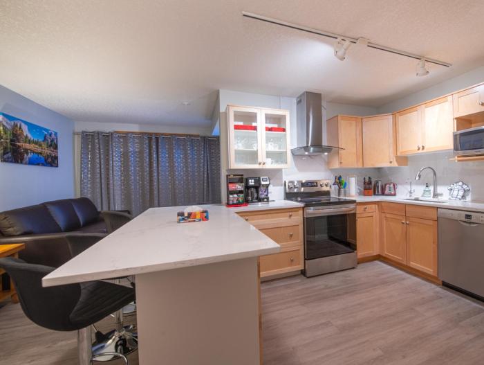 mountain view 2 bedroom condo top floor