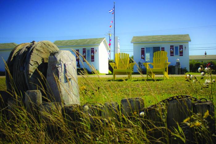 les cabines du phare