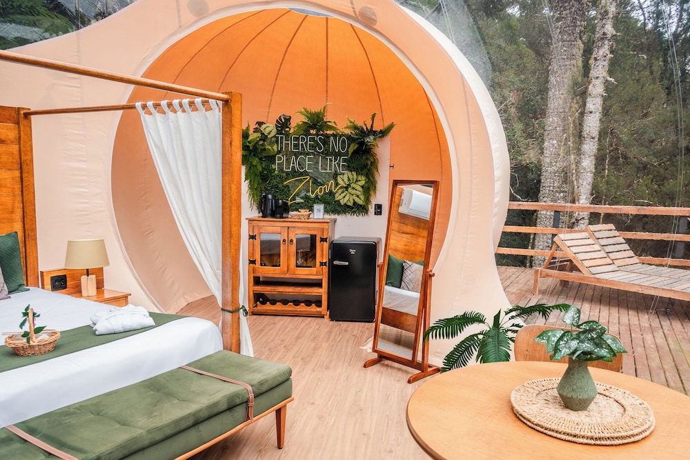 zion bubble glamping