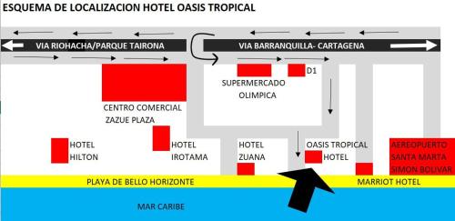 hotel oasis tropical