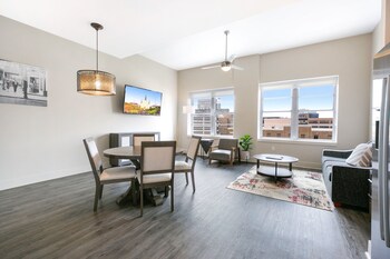 spacious condo near local favorite spots