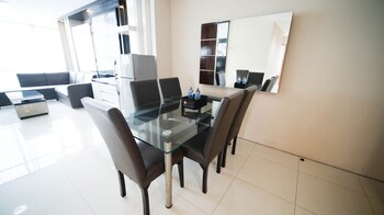 spacious 3br apartment connected to cito mall at aryaduta residence surabaya