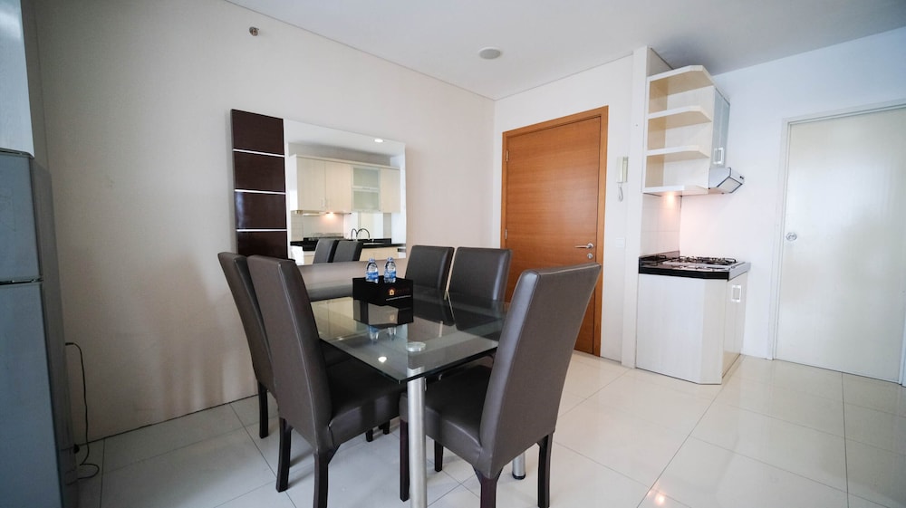 spacious 3br apartment connected to cito mall at aryaduta residence surabaya