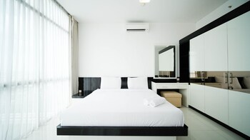 spacious 3br apartment connected to cito mall at aryaduta residence surabaya