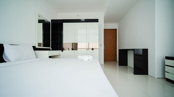 spacious 3br apartment connected to cito mall at aryaduta residence surabaya