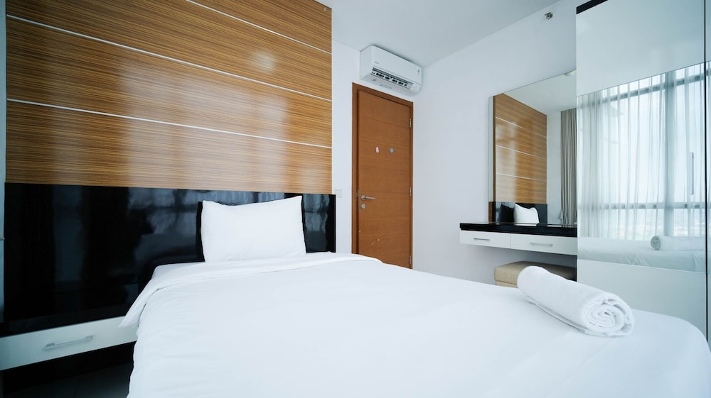 spacious 3br apartment connected to cito mall at aryaduta residence surabaya