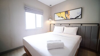 minimalist and beautiful 1br with extra room at pavilion permata apartment