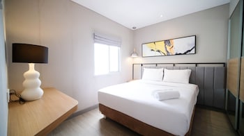 minimalist and beautiful 1br with extra room at pavilion permata apartment