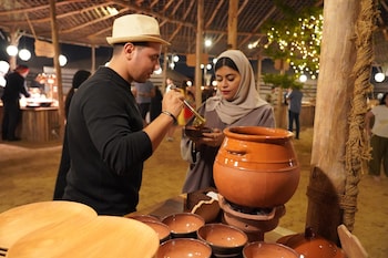 al khayma camp elite camping and dining in experience