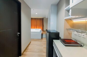 great deal and homey studio room patraland amarta apartment