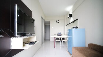 homey and comfy 2br at dian regency apartment