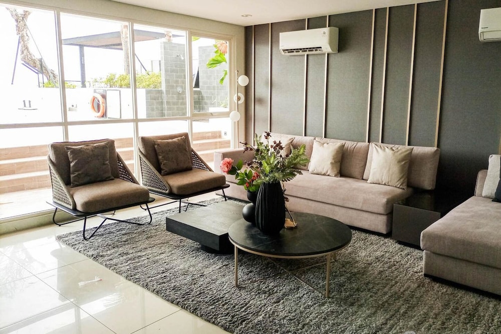 modern studio at barsa city apartment