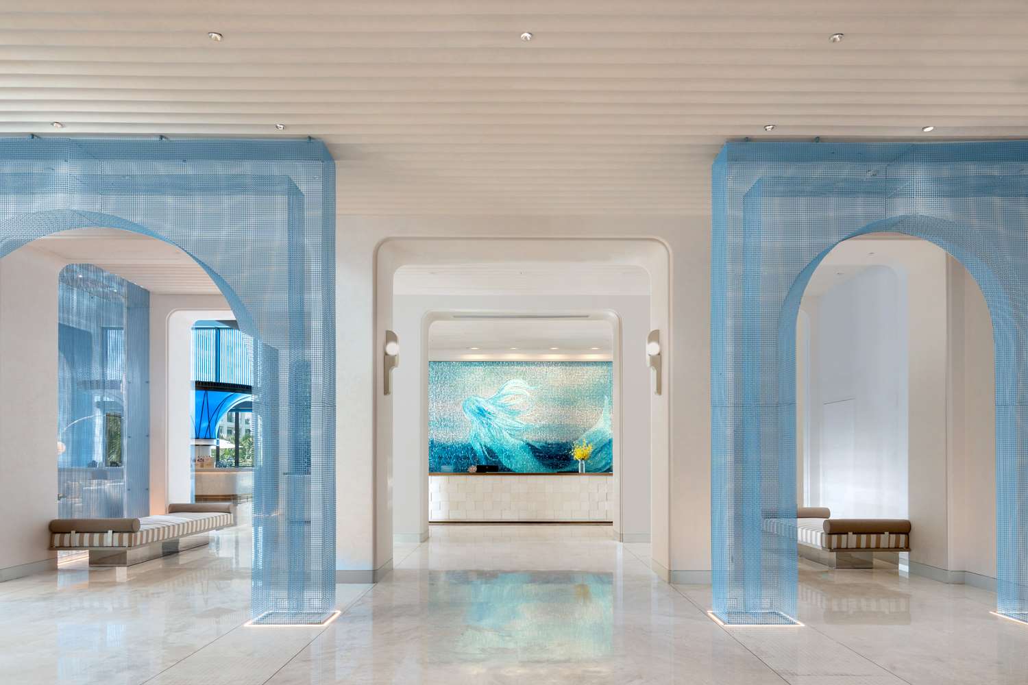 the mermoon resort hainan tufu bay tapestry by hilton
