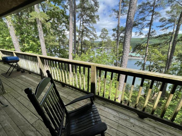 c8 two bedroom two bath log sided lake view luxury cottage with hot tub by redawning