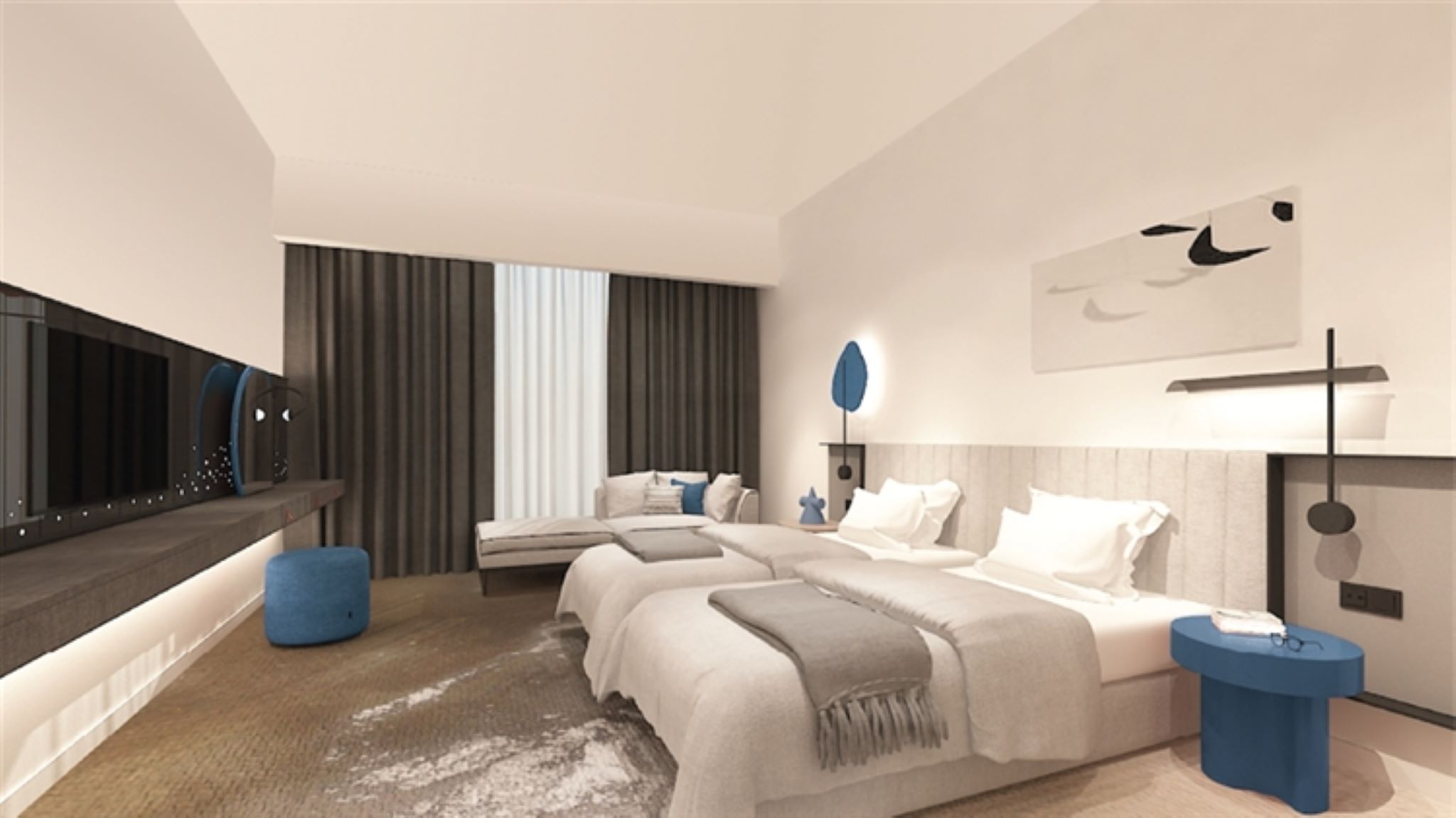 sleeping lion suites