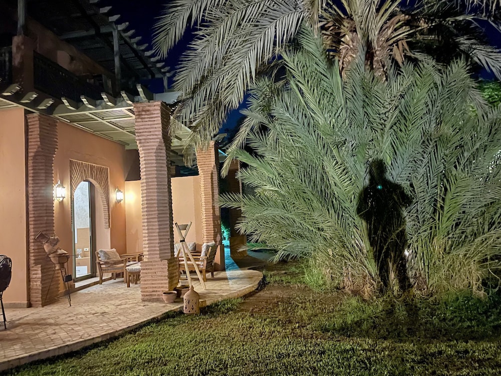 au coeur de la palmeraie de marrakech