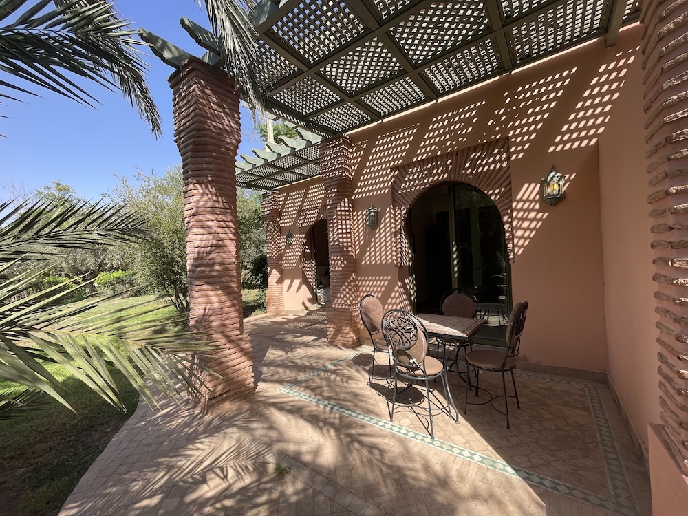 au coeur de la palmeraie de marrakech