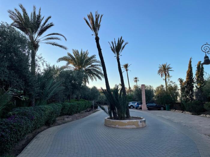 au coeur de la palmeraie de marrakech