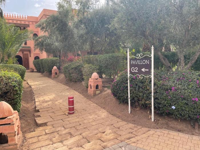 au coeur de la palmeraie de marrakech