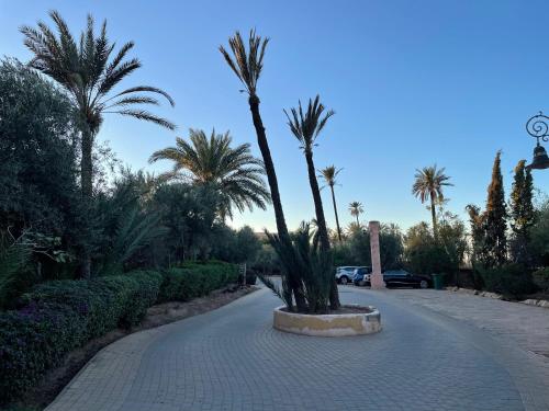 au coeur de la palmeraie de marrakech