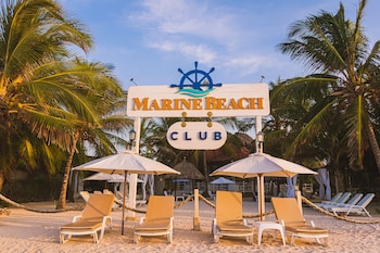 marine beach club and hotel by tequendama