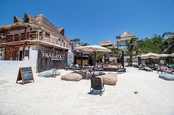 hau holbox beach front